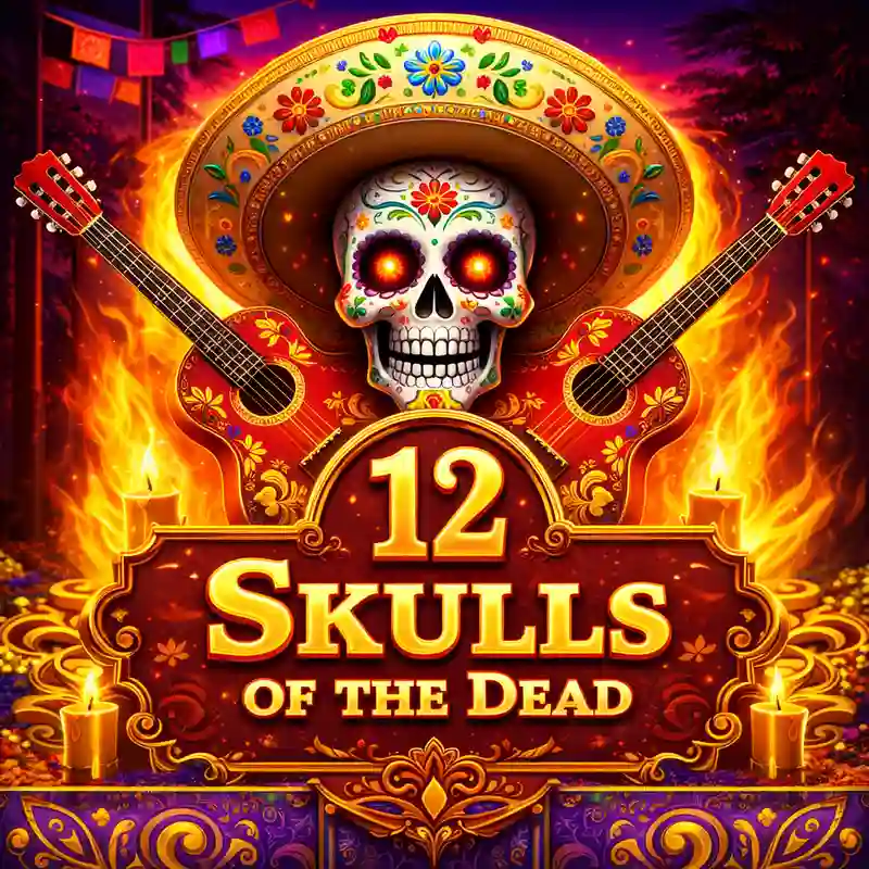 12 Skulls of the Dead Slot Game - Play at acejili
